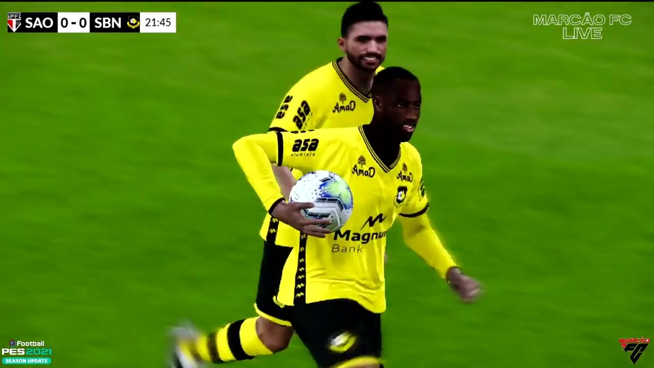 GAMEPLAY DE EFOOTBALL PES 21 NO PC GAMER LIVE DE HOJE🎮
