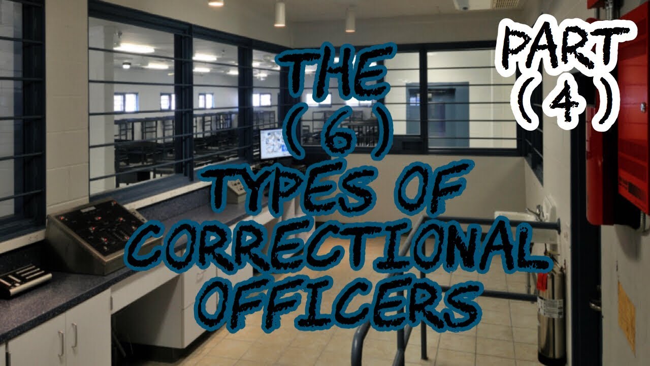 6 types of Correctional Officers( from a C.Os  perspective )