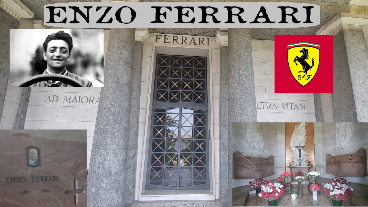 Tumba de ENZO FERRARI en Módena