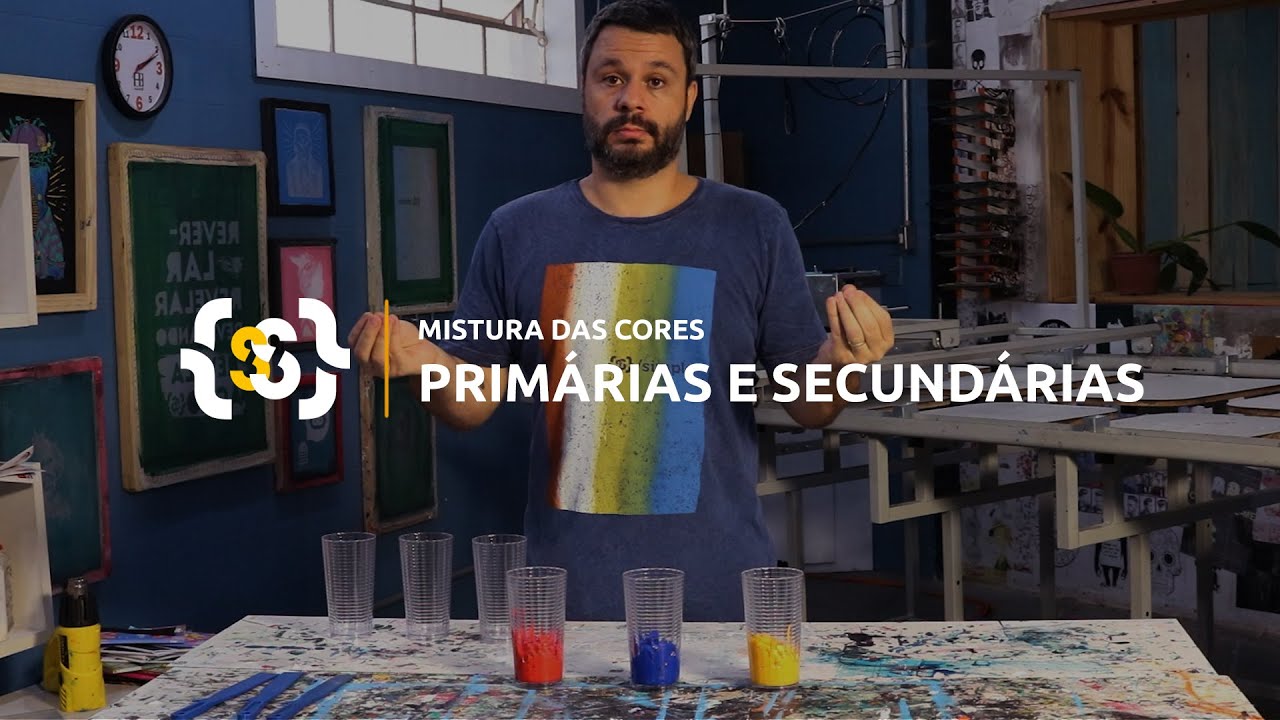 Cores primárias - Criando cor na serigrafia parte 1