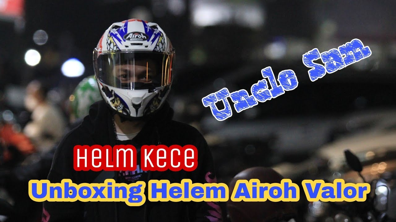 Unboxing Helm Airoh Valor Uncle Sam #Airoh #AirohValor #helmfullface #Airohvalorunclesam