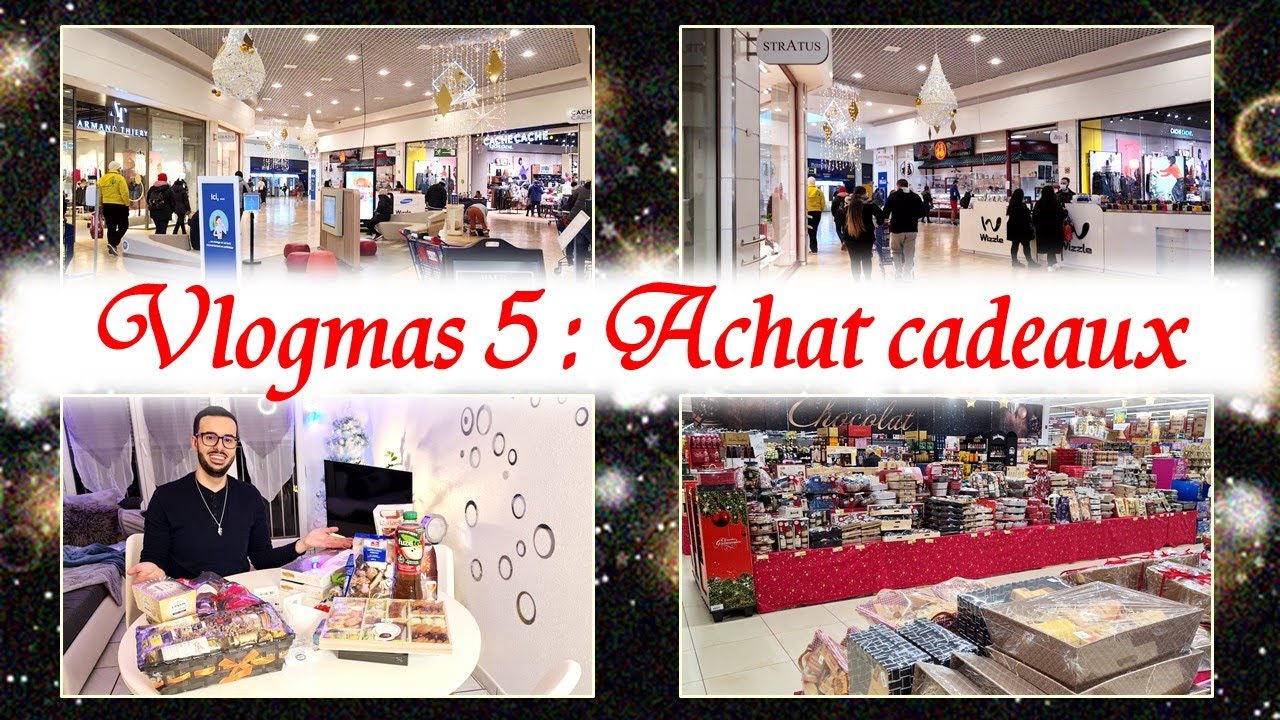 VLOGMAS #5 | Achat des cadeaux de Noël 🎁🎄 LECLERC CORA