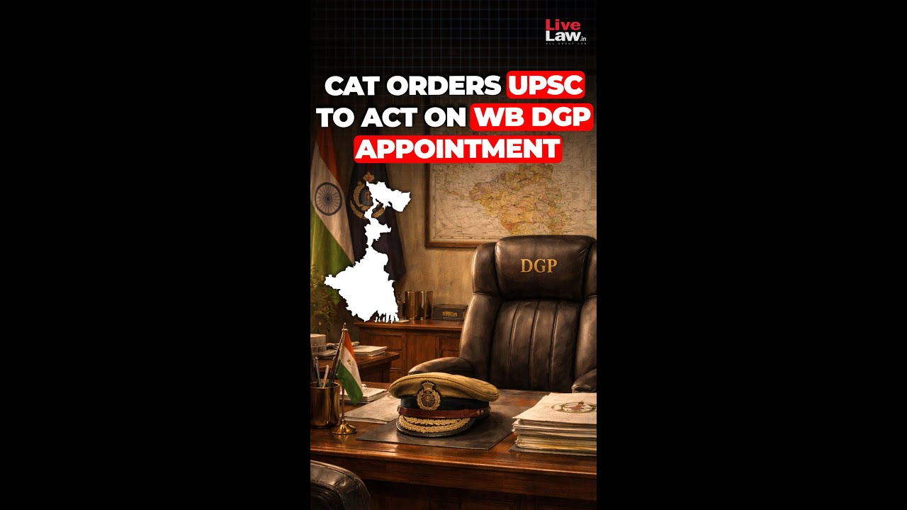 CAT Orders UPSC To Act On WB DGP Appointment
