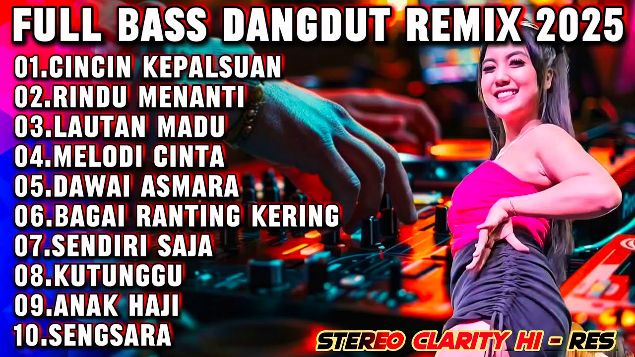 DISCO DANGDUT SLOW CINCIN KEPALSUAN &ndash; REMIX SLOW BASS PALING VIRAL & ENAK DIDENGAR