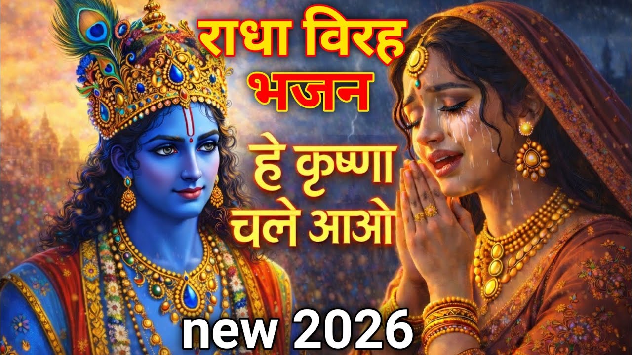 हे कृष्णा चले आओ 🌼| श्री कृष्ण भजन | krishna Bhajan | Bhakti Song | Bhajan song #krishnabhajan