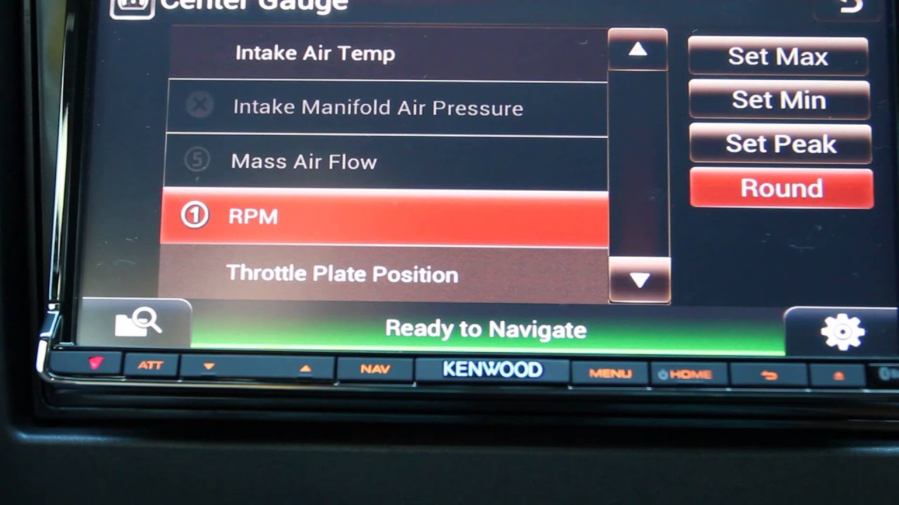 Kenwood DNN990HD OBDII Interface Overview