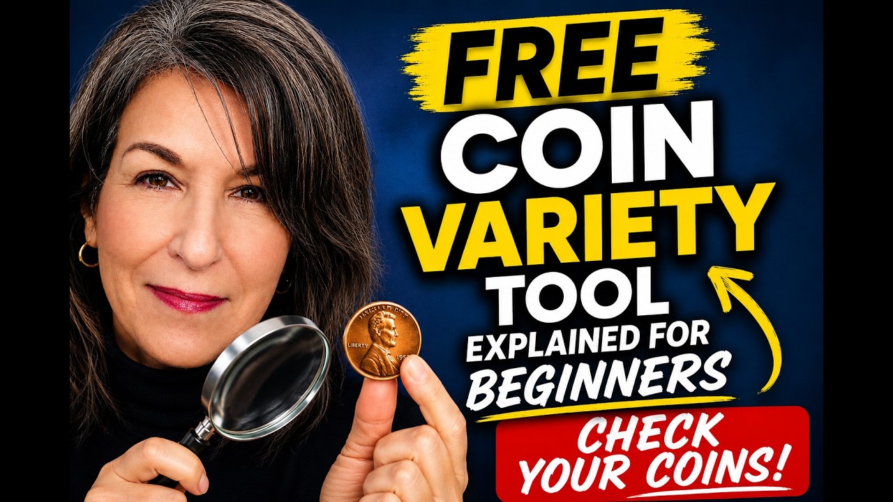 FREE Coin Variety Tool Explained For Beginners Grading Coins Seeking Attribution #coincollectiing