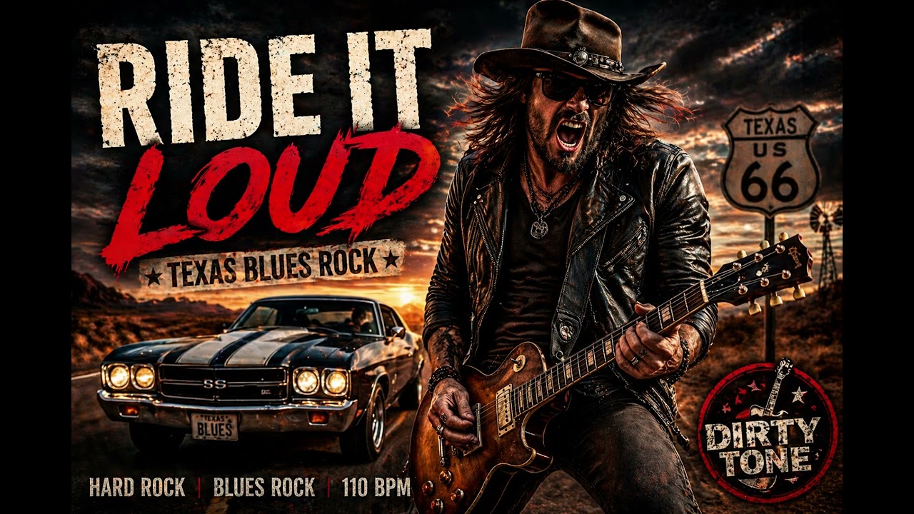 🔥 RIDE IT LOUD | HARD ROCK BLUES HIT 2026 🎸 | TEXAS BLUES ROCK STYLE
