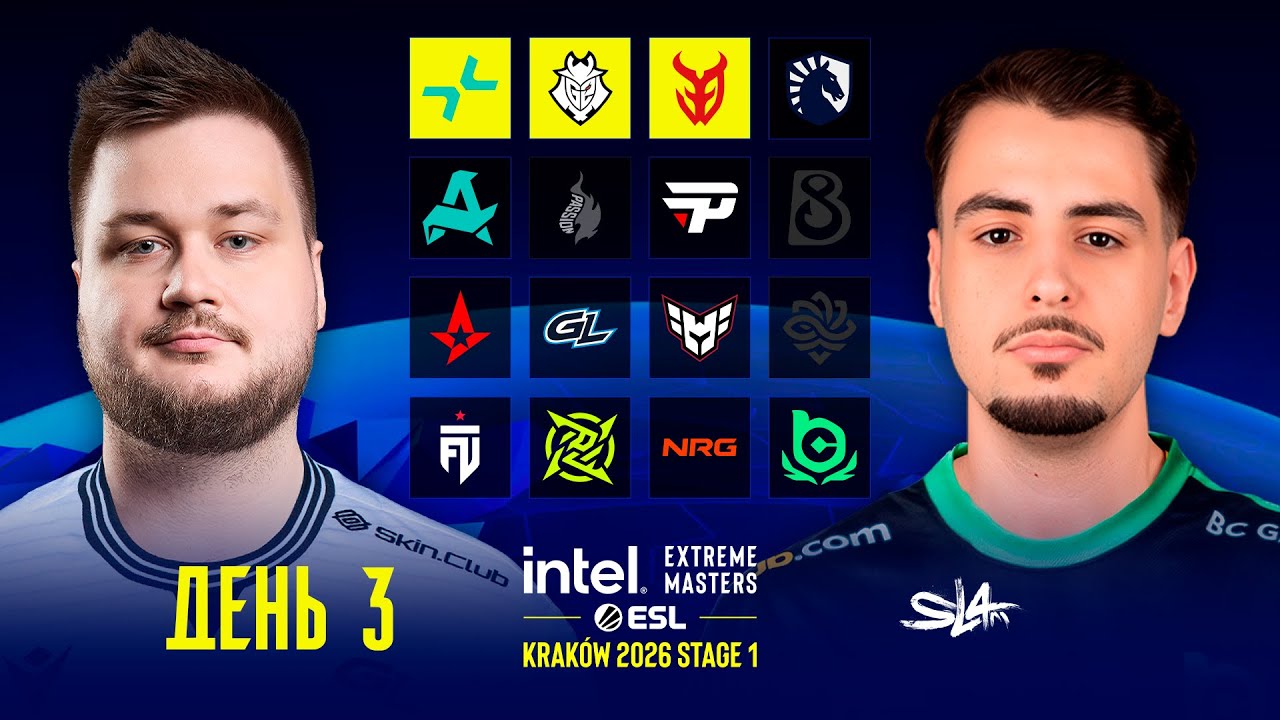 (RU) GamerLegion vs. HEROIC | BO3 | IEM Kraków 2026 Stage 1 | Day 3