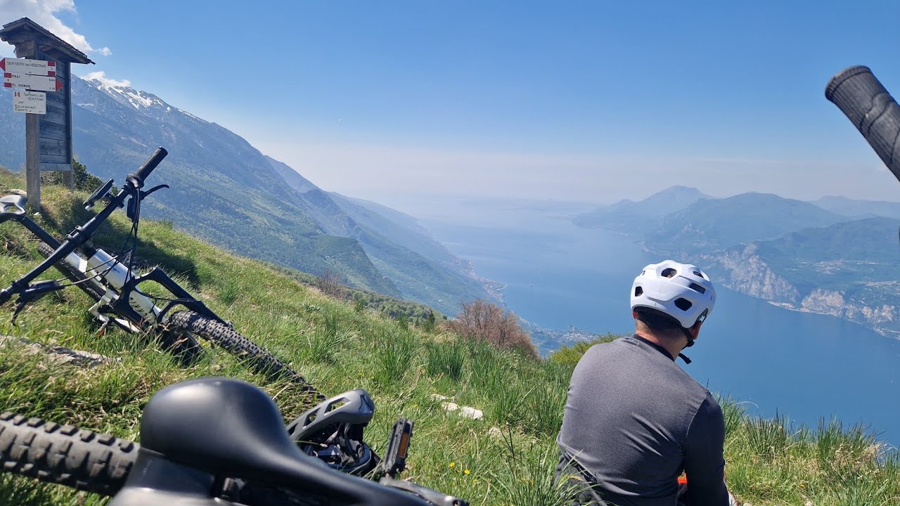 Monte Baldo → Malcesine Funivia GARDA Enduro MTB Bike | Short 🚵‍♂️⛰️✨🌄
