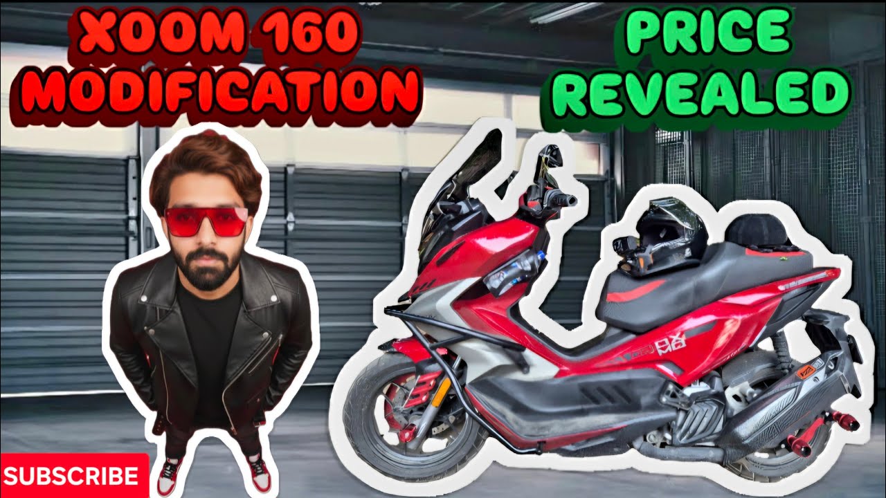 MUMBAI 1st HERO XOOM 160 FULLY MODIFIED PRICE REVEALED 🤑