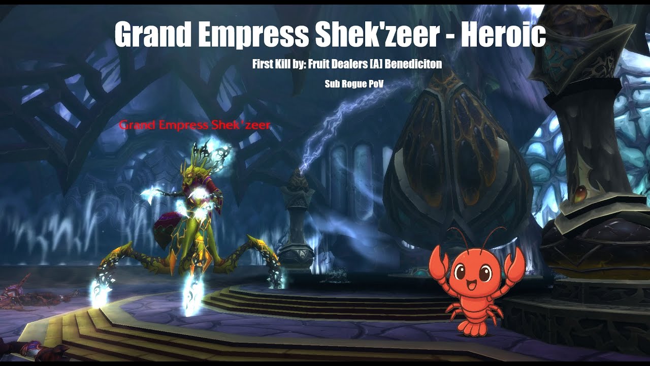 Heart of Fear: Grand Empress Shek'zeer - 25m Heroic - Sub Rogue PoV