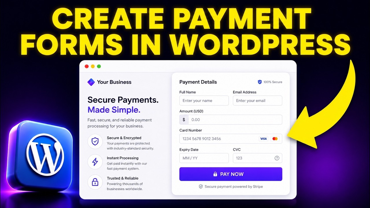 How to Create Payment Forms in WordPress (FREE & EASY)