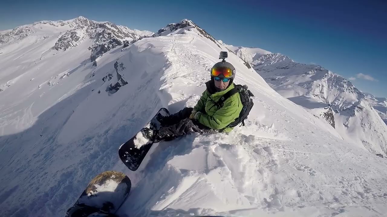 Pointe de la Fogliettia, Sainte Foy, edited raw footage