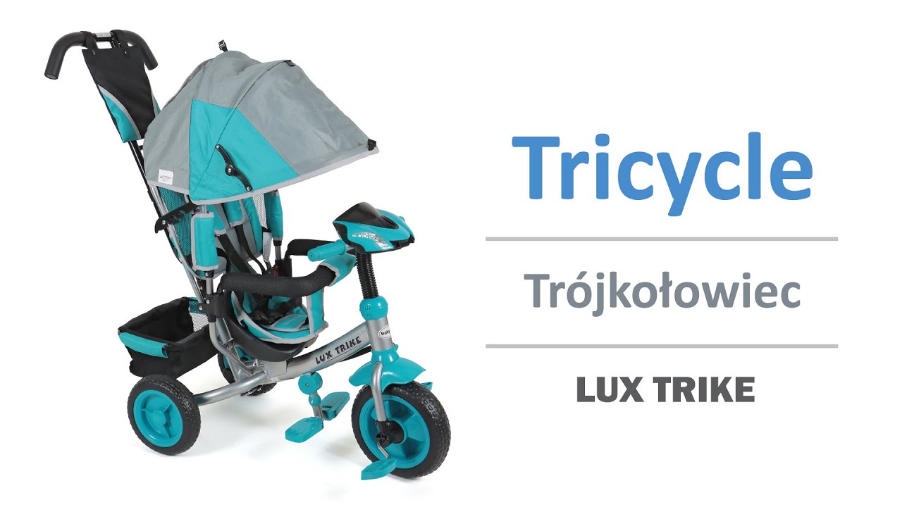 Trójkołowiec - rowerek trójkołowy - Baby Mix