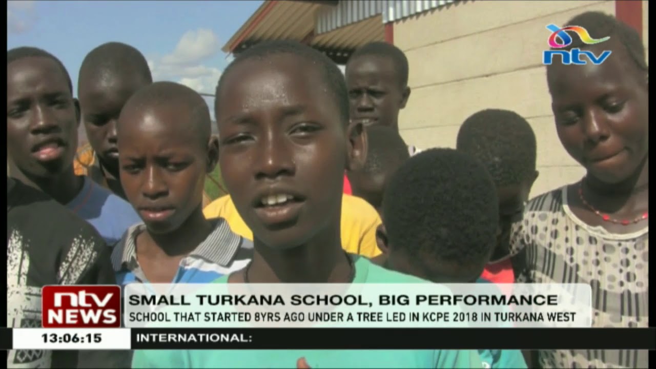A school that started 8 years ago under a tree led in KCPE 2018 in Turkana