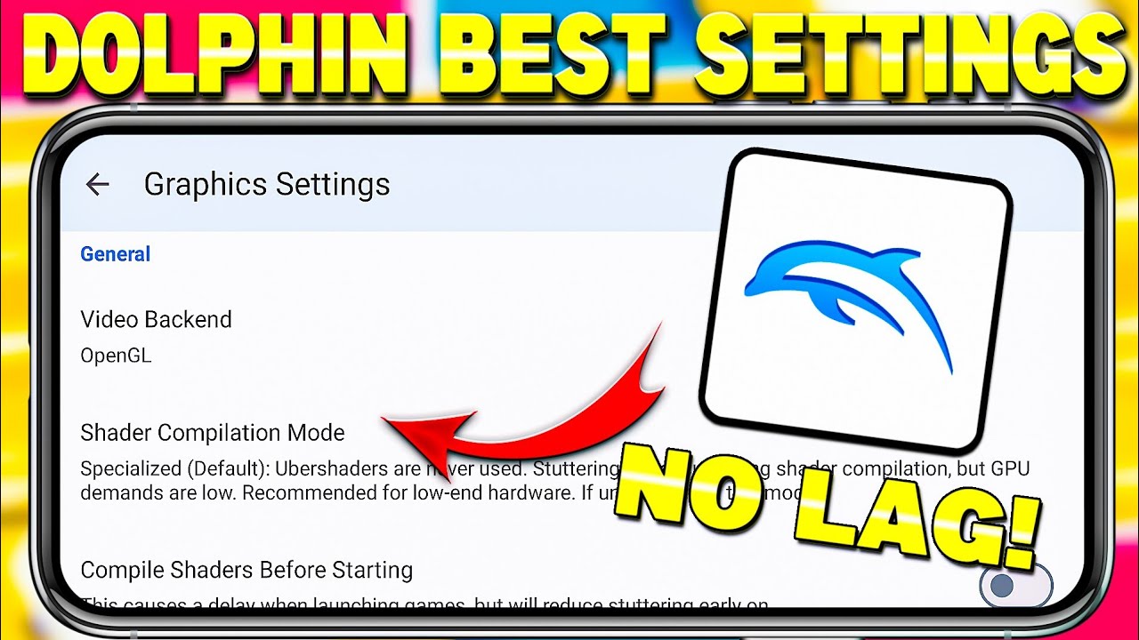 {2026}🔥Dolphin Emulator Best Settings For Android | 60 Fps No Lag Settings For Dolphin Emulator