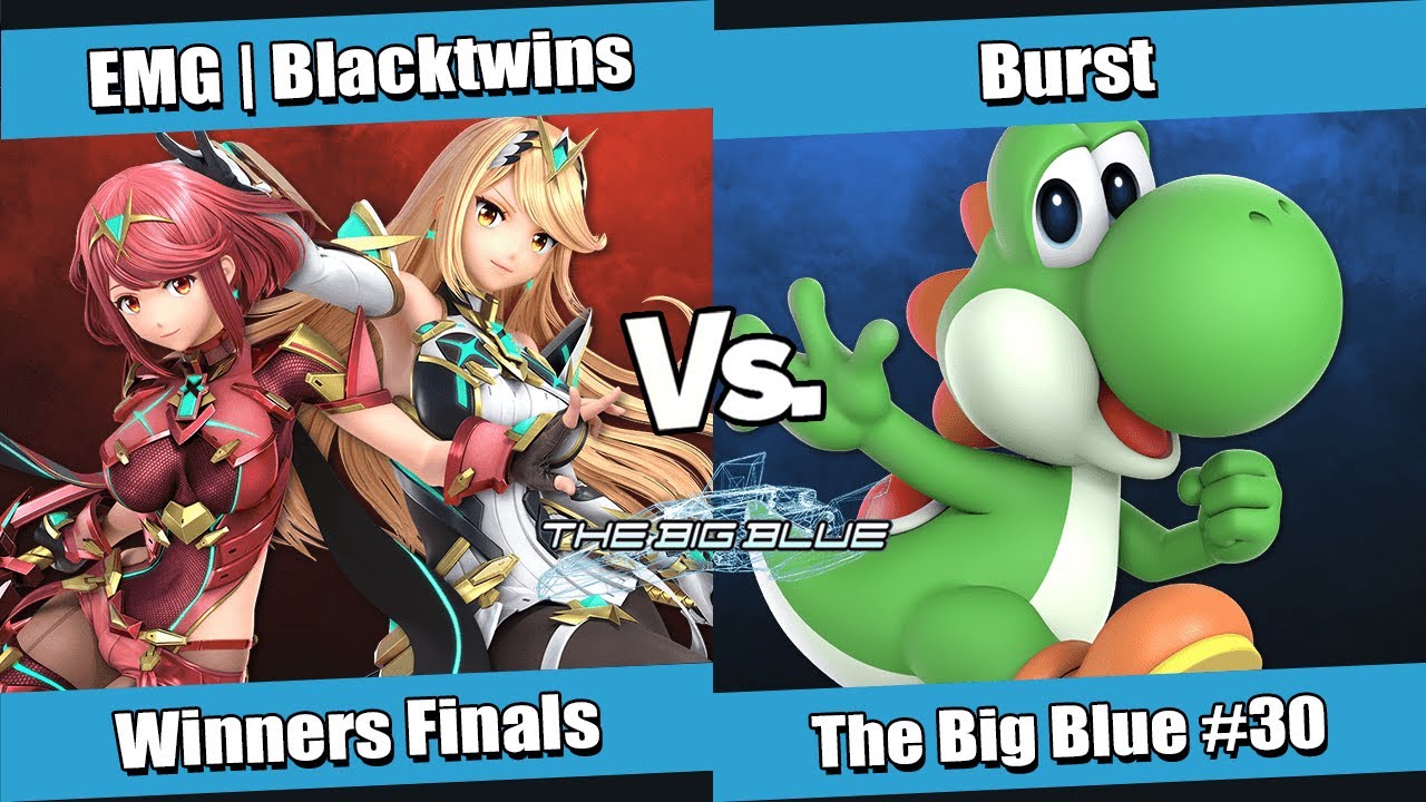The Big Blue #30 Winners Finals - EMG | Blacktwins (Aegis) vs Burst (Yoshi)