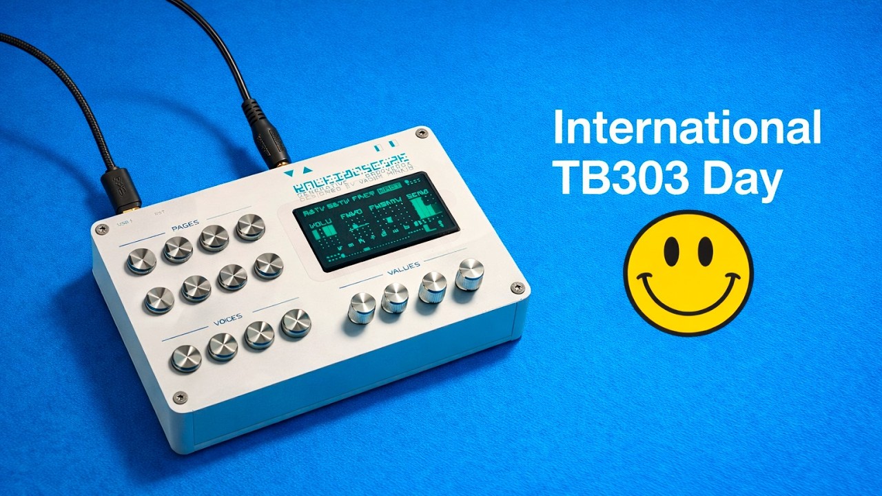 TB303 Day. Acid house with Kaleidoscope