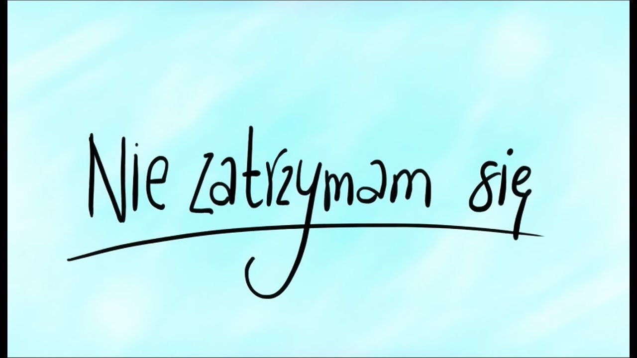 Michał Król - Nie Zatrzymam Się (AKU ELE) - LYRIC VIDEO