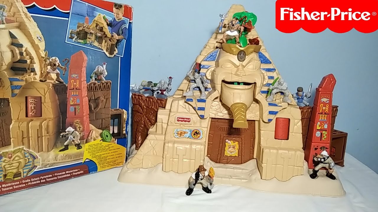 Обзор игрового набора «Египетская пирамида» от Fisher Price Imaginext Great Adventures!