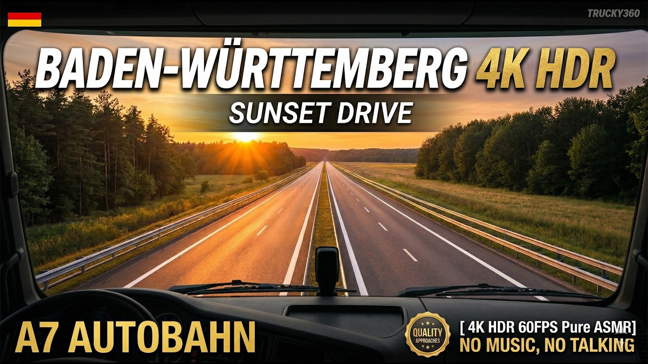 The Road You’ll Never Drive | Hidden Germany 4K Scenic Truck Tour