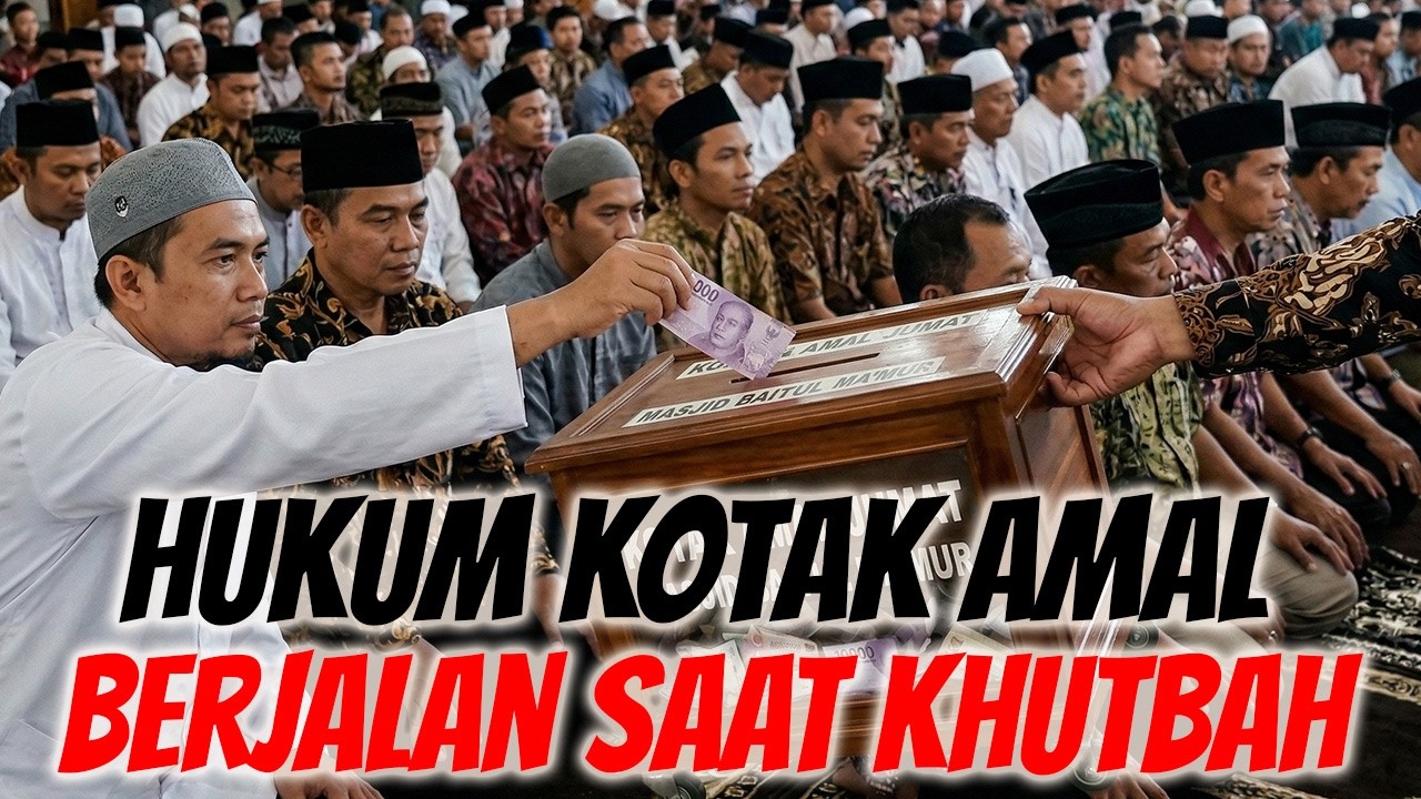HUKUM KOTAK AMAL YANG BERJALAN KETIKA KHUTBAH JUM'AT BERLANGSUNG : Prof Dr KH Ahmad Zahro MA