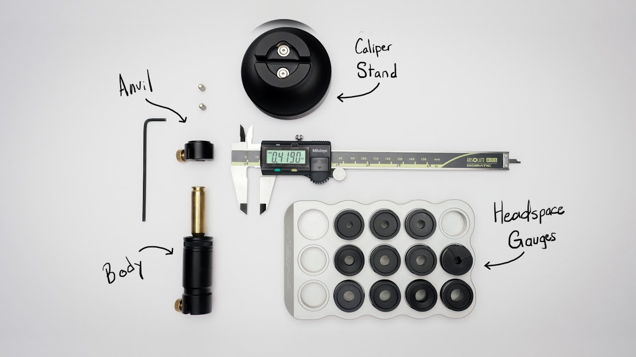 Features and Specifications of the Headspace and Ogive Measurement Gauge Kit