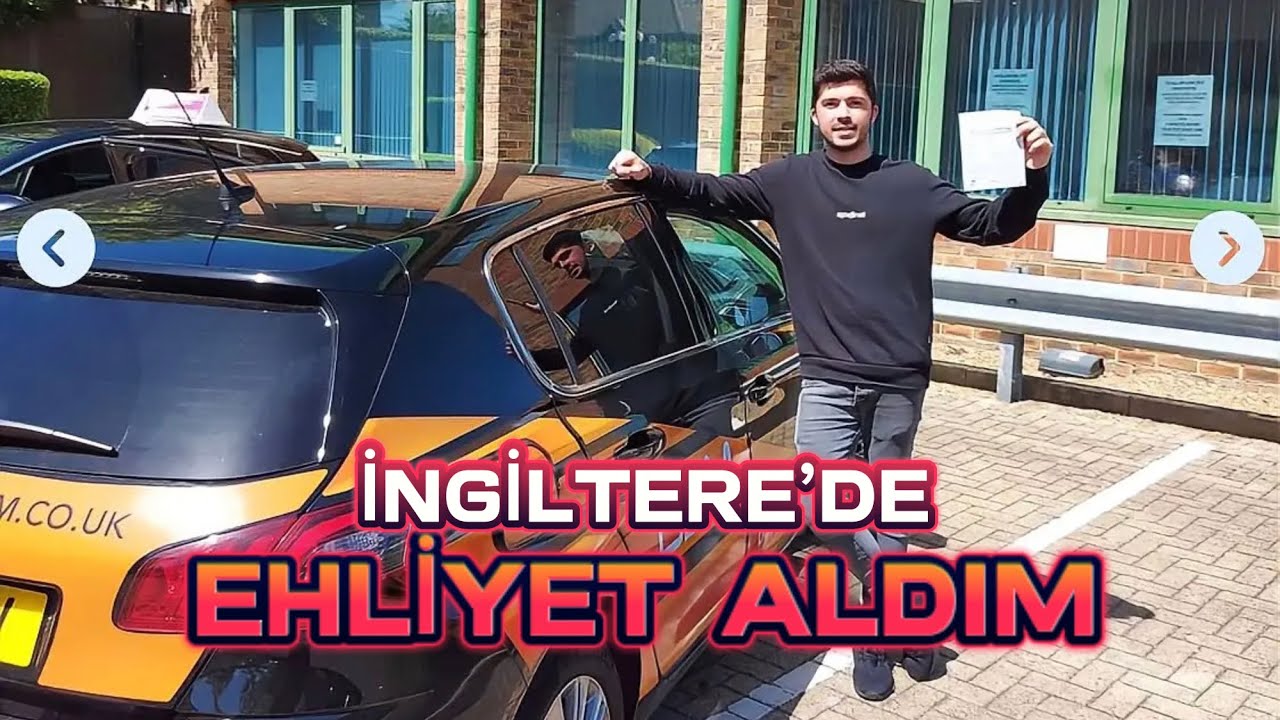 İngiltere’de EHLİYET Aldım. Ehliyet nasıl alınır? Hangi adımları izlemelisiniz hepsi bu videoda.