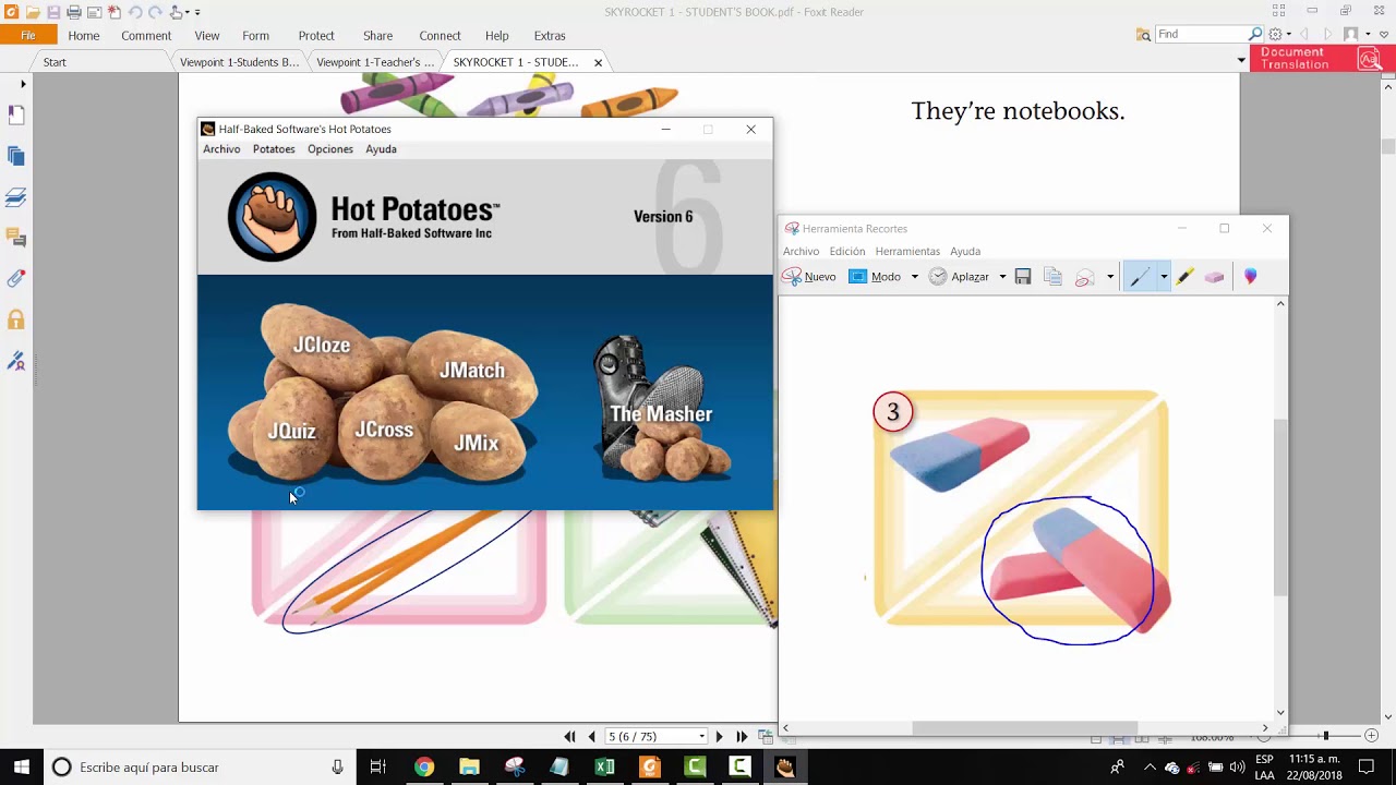 Crear paquete SCORM con Hot Potatoes