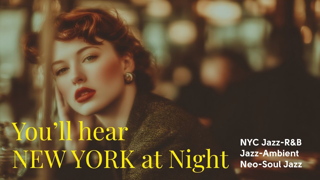 New York at Night — Brooklyn Jazz for Late Hours | JAZZ AVE [Playlist]