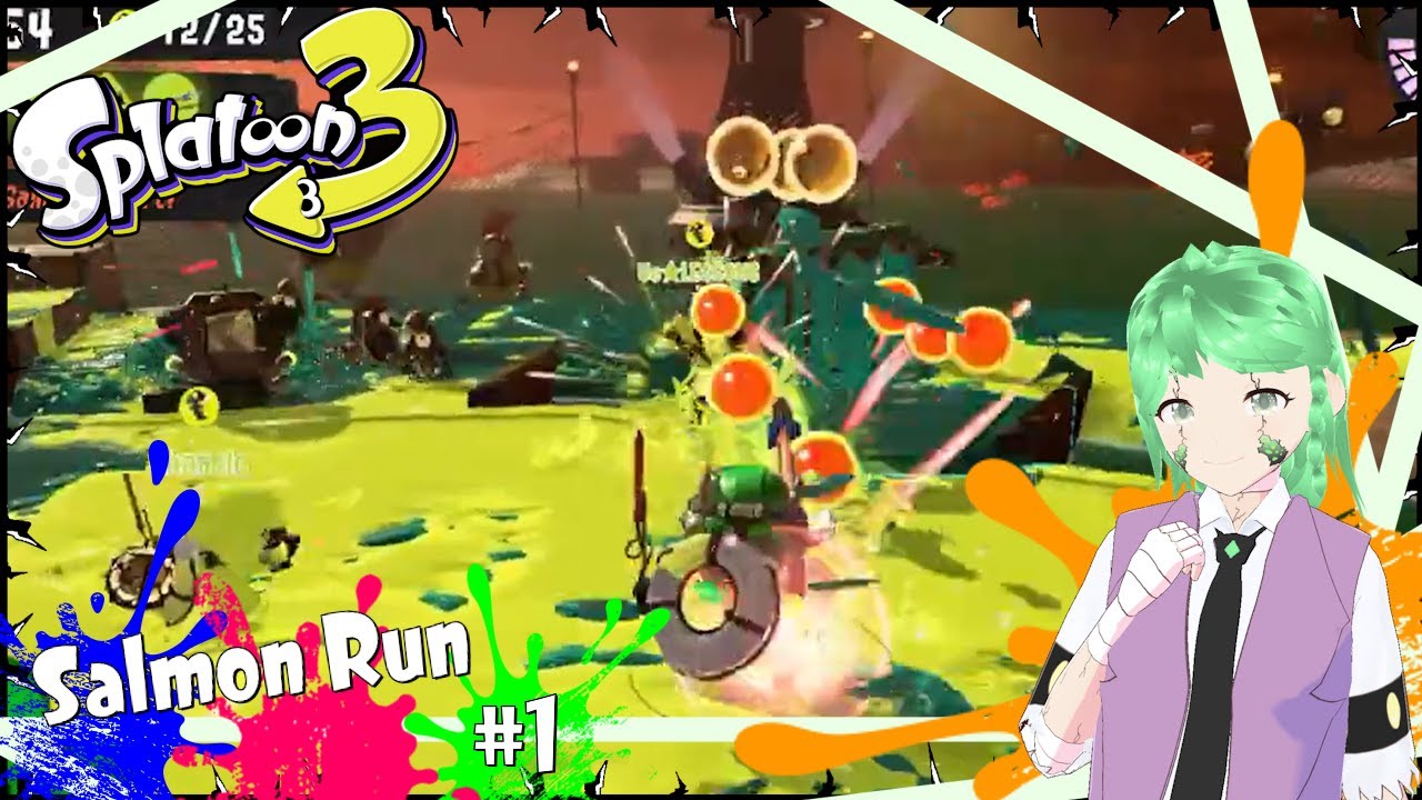 [12/01/2026] Splatoon 3 ~ Frosty Fest 2026 Results + Salmon Run~ [ENVtuber]