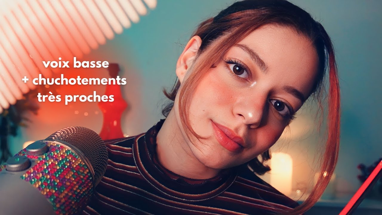 ASMR : Je prends soin de toi pour bien dormir (mix soft spoken et close-up) !