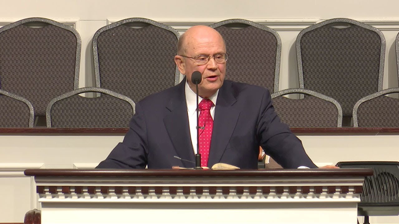 Bro. Larry Brown preaching 