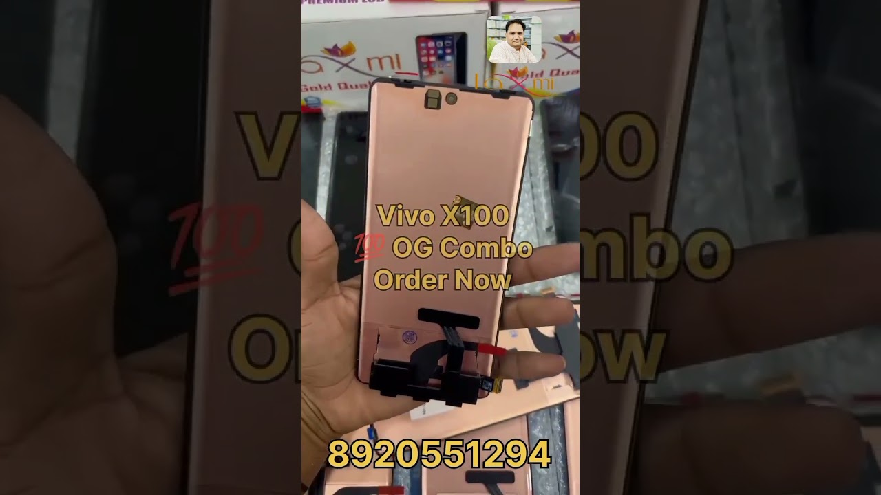 Vivo X100 100% OG Folder Display #x100 #vivox100 #laxmi #laxmitelecom #vivox100 #lcd #iphone #lcd