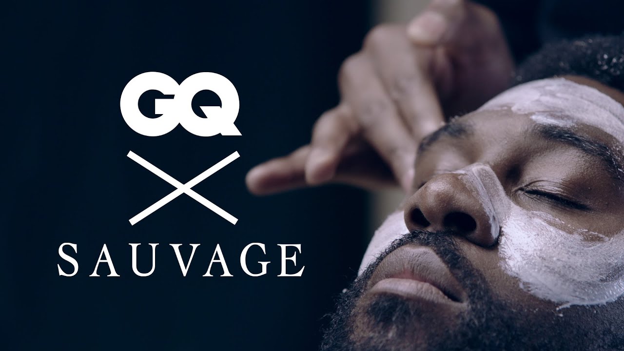 Le rituel de grooming Sauvage par Brice Tchaga, barber pour la Maison Dior I GQ X SAUVAGE