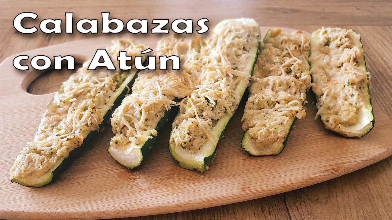 Receta de Como Hacer Calabaza Rellena de Atún | Calabaza con Atún  Saludable | Receta para Cuaresma