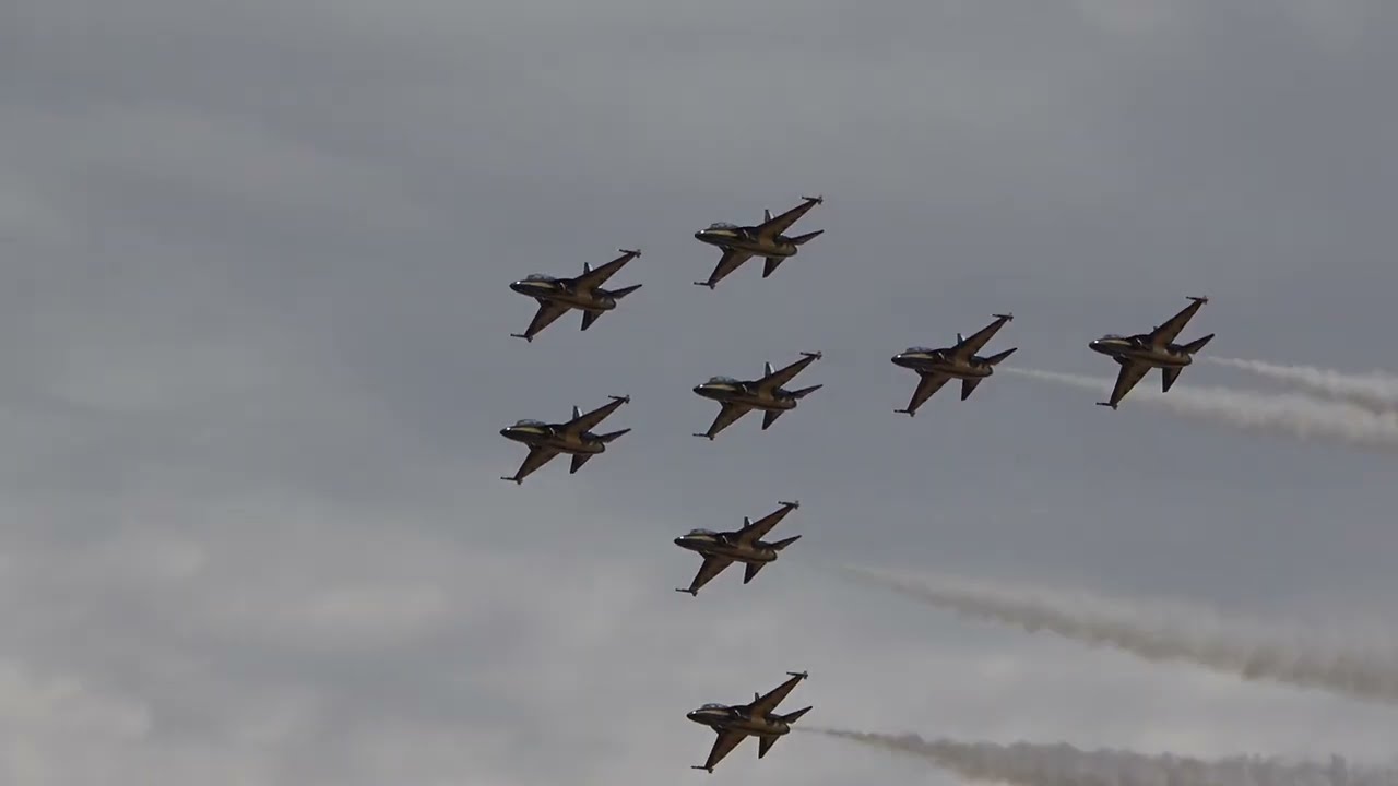 RoKAF Black Eagles Display Sunday Avalon Airshow 2023