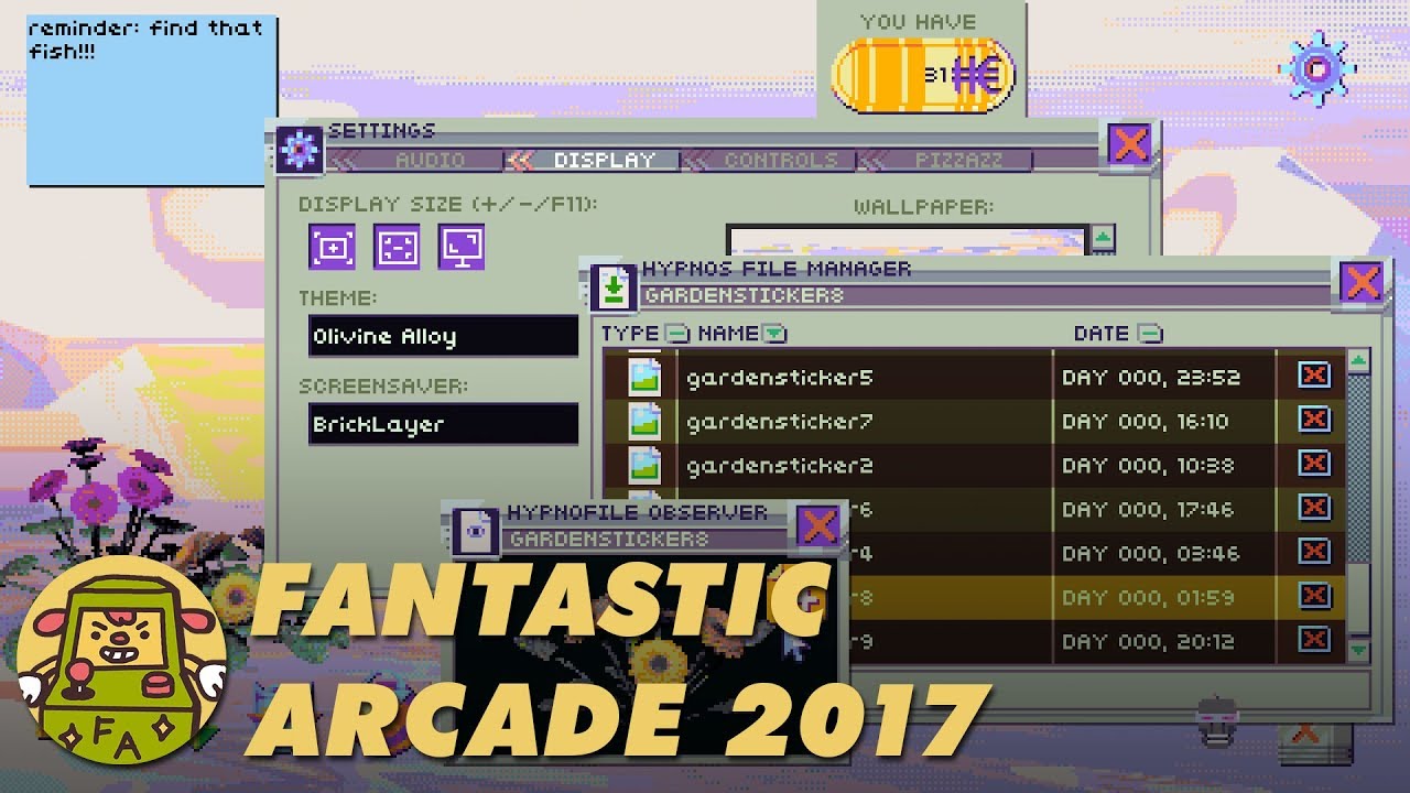 Fantastic Arcade 2017: HYPNOSPACE OUTLAW Developer Commentary with Jay Tholen