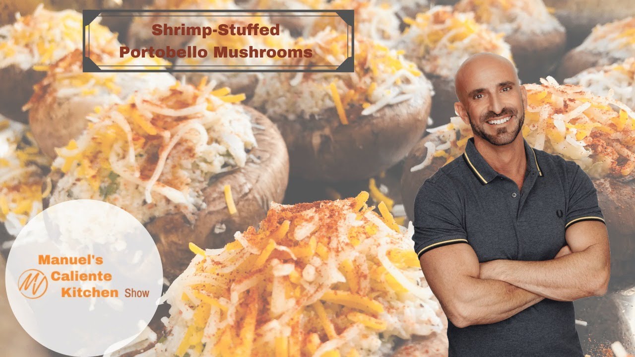 How to Make Shrimp Stuffed Portobello Mushrooms