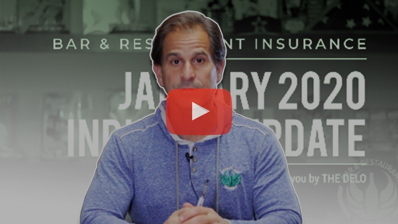 Bar & Restaurant Insurance industry update January 2020.