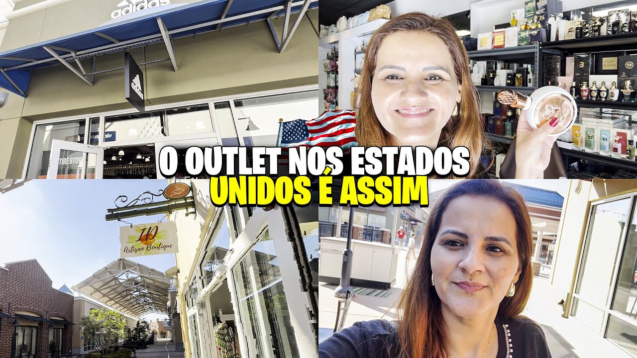 COMPRINHAS NO OUTLET AQUI NOS ESTADOS UNIDOS
