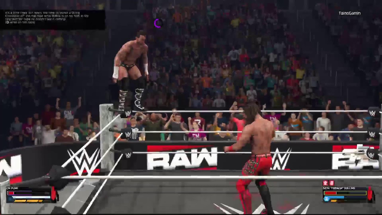 CM Punk Vs Seth Rollins : CM Punk Showcase WWE 2K26