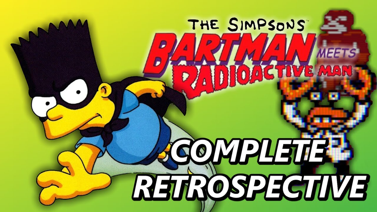 Bartman Meets Radioactive Man - Ranking Every Simpsons Game
