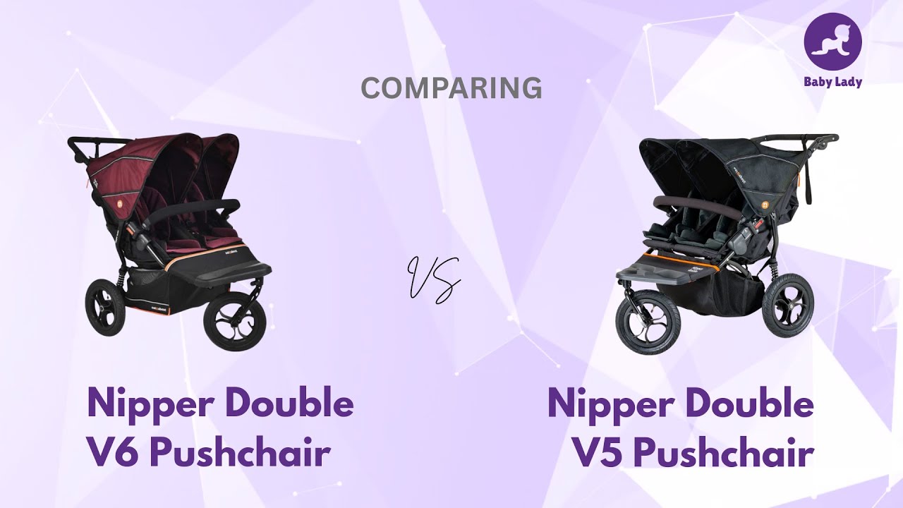 OutnAbout Nipper Double V6 vs V5 Pushchair Compared