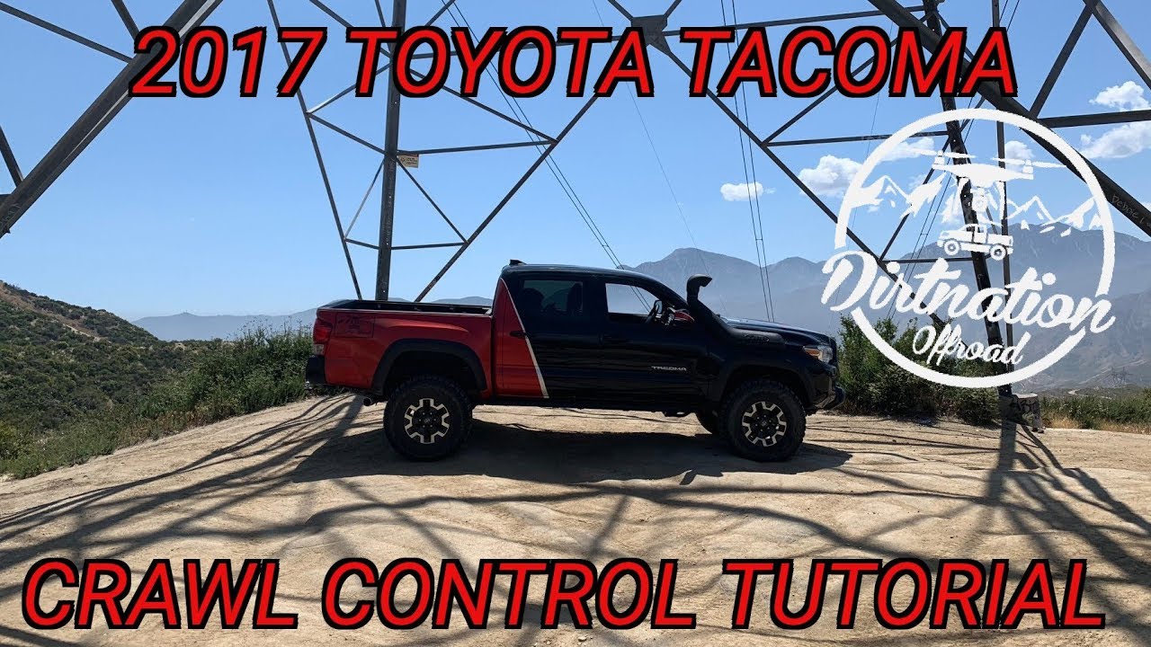 Toyota Crawl Control Tutorial and Test at Cleghorn