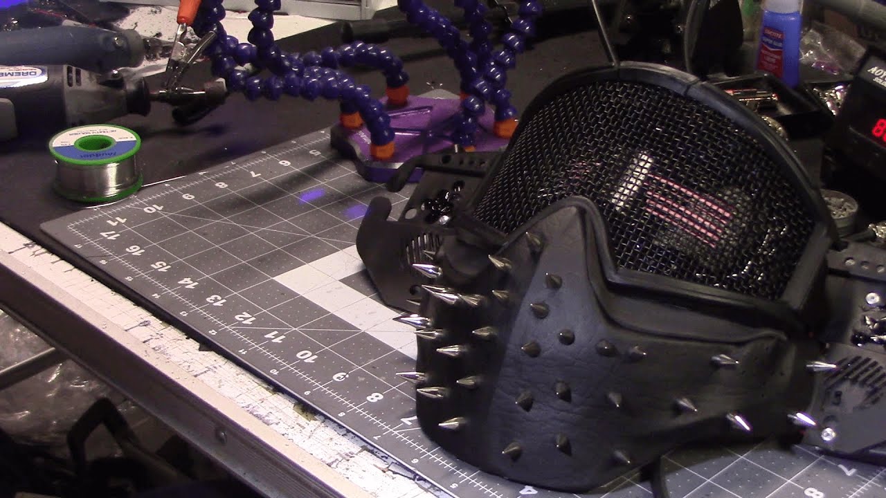 How to make the Wrench mask DIY build Part III finale