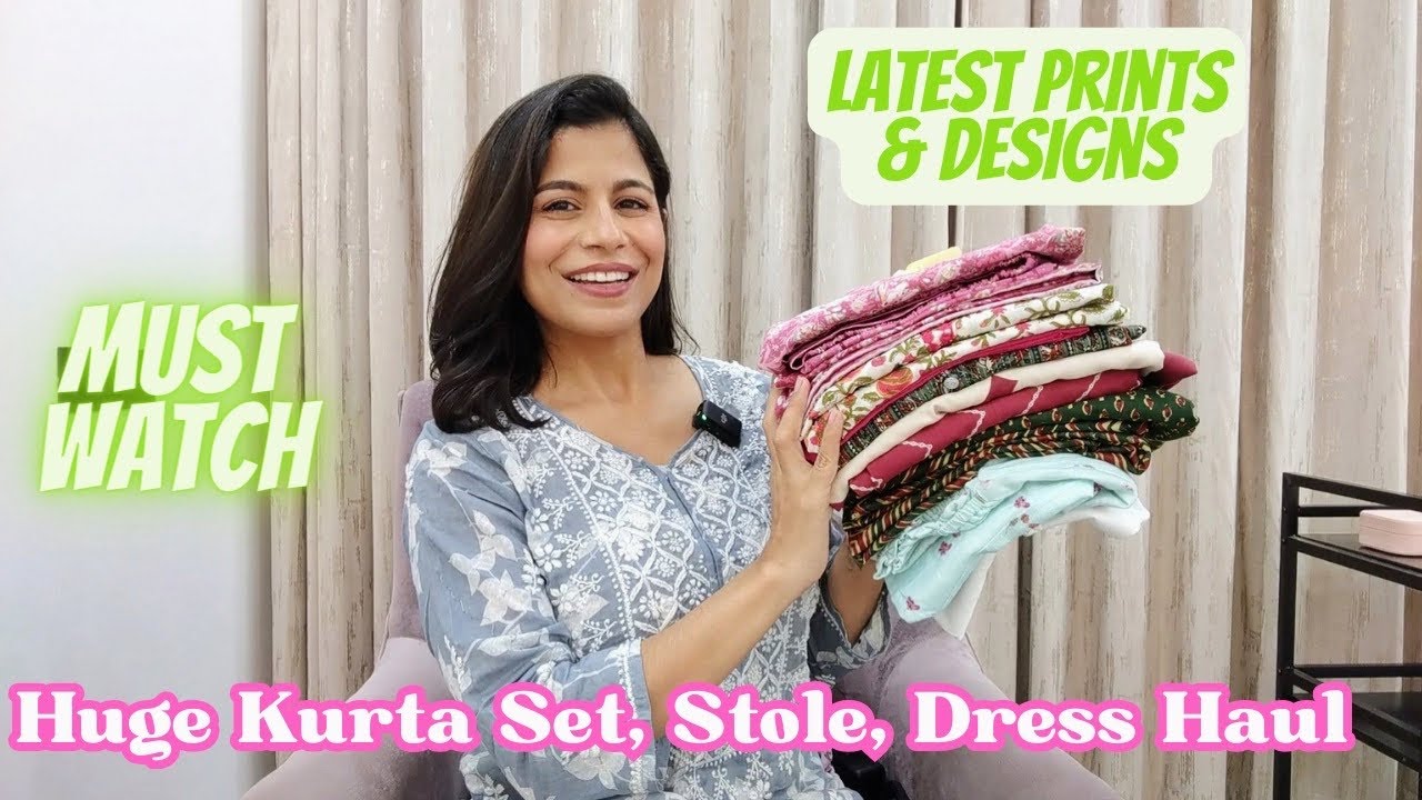 Huge Kurta Pant Dupatta, Dress Haul l Dream Simple