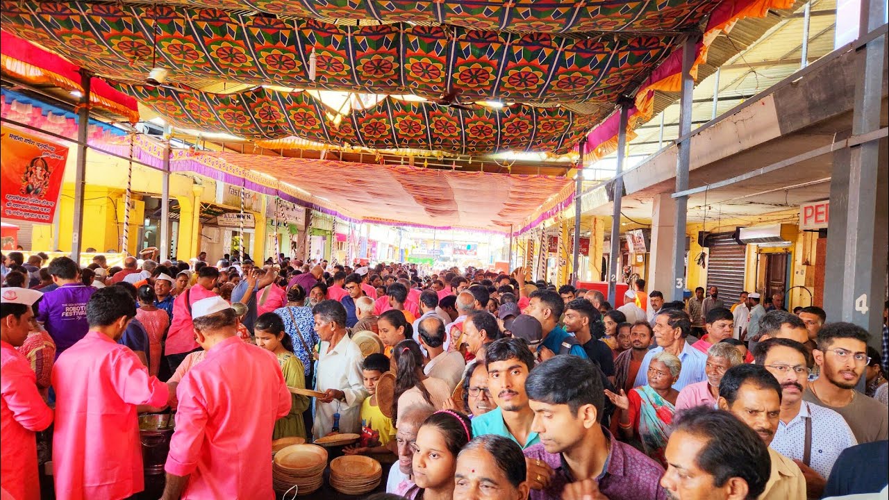 The Mapusa Merchants Association Org. MAHAPRASAD At Mapusa Market Sarvajanik Ganapati ✨🙏