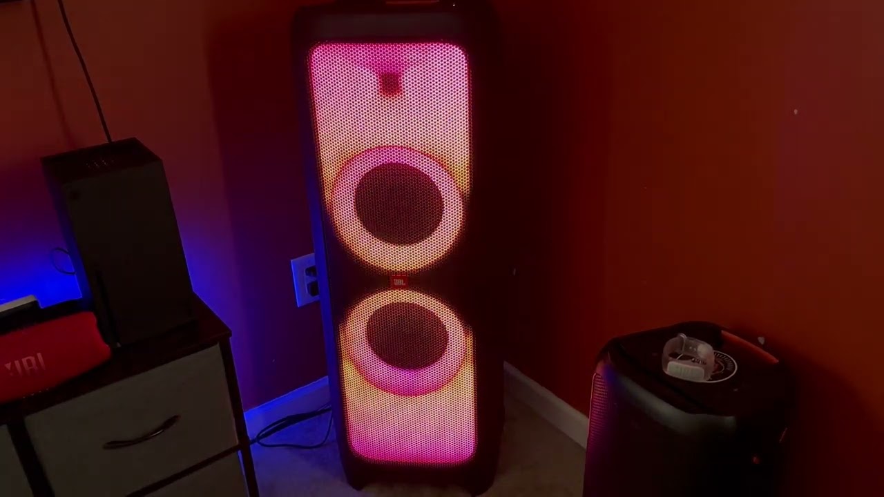 JBL partybox 1000 bass test